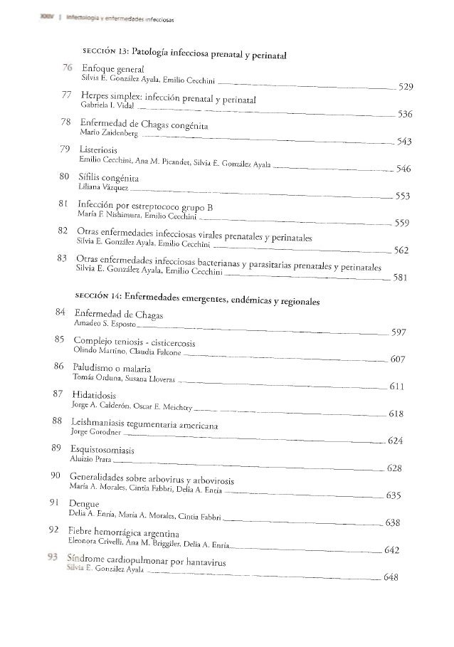 Infectologia Enfermedades Infecciosas Cecchini Pdf
